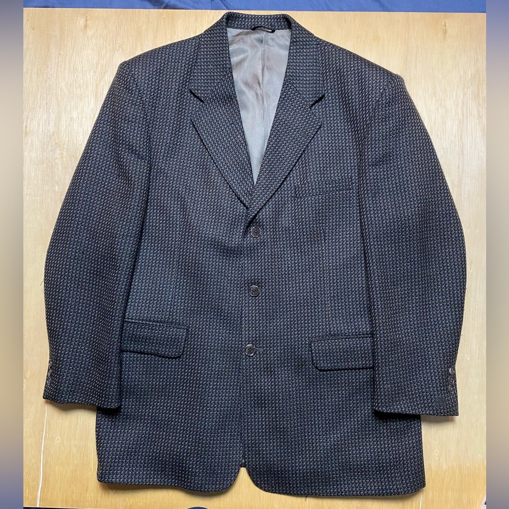 Fiorivanti Soft Wool Sport Coat Blazer 44R